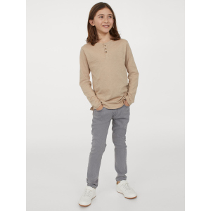 Джинсы H&M 1502-8759312 140 см Светло-серые (hm08711531972) лучшая модель в Одессе