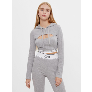 Спортивная кофта Bershka 7504/187/812 S Серая (SZ07504187812027)