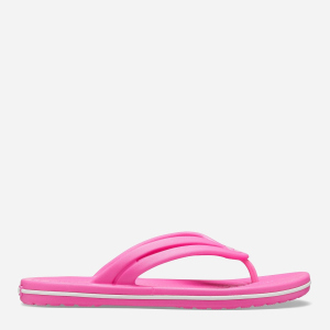 Вьетнамки Crocs Crocband Flip 206100-6QQ-W9 39 25 см Electric Pink (191448483965)