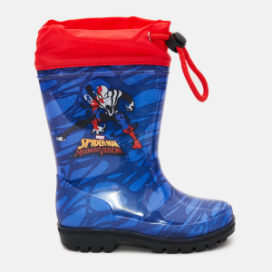 Резиновые сапоги Disney Perletti Spiderman 98072 30-31 Синие (8015831980723) ТОП в Одессе