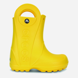 Гумові чоботи Crocs Handle Rain Boot Kids 12803-730-J3 34 Yellow (0887350027877) краща модель в Одесі