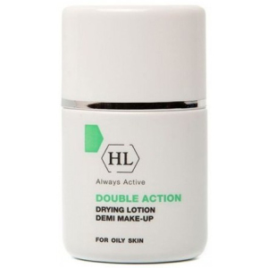 Подсушивающий лосьон с тоном Holy Land Double Action Drying Lotion Demi Make Up 30 мл (7290101321620) ТОП в Одессе