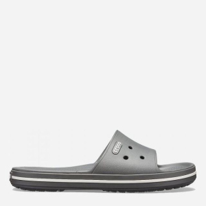 купити Шльопанці Crocs Crocband Iii Slide 205733-07I 39-40 (M7/W9) 24.6 см Сірі з білим (191448334236)