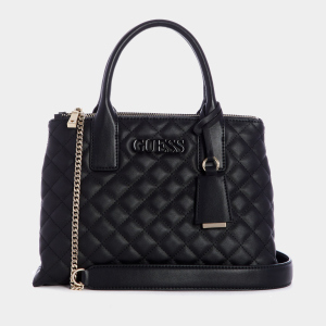 Сумка женская Guess Elliana Satchel 562 Черная (H2000029600005) лучшая модель в Одессе