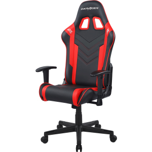 купити Крісло DXRacer P Series PU шкіра, нейлонова основа Чорно-червоне (GC-P132-NR-F2-NVF)