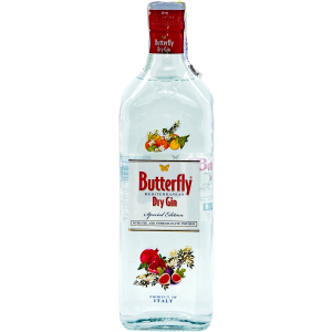 Джин Bagnoli Butterfly Mediterranean Dry Gin Special Edition 1л 40% (8001412007078) в Одессе