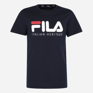 Футболка FILA 108470-Z3 158-164 см Сапфірова (4670036607175) краща модель в Одесі