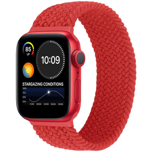 Ремінець Promate Fusion-40M для Apple Watch 38-40 мм 1/2/3/4/5/6/SE Red (fusion-40m.red) в Одесі