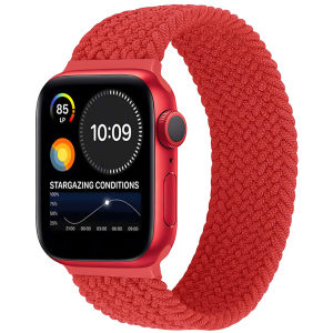 Ремешок Promate Fusion-40S для Apple Watch 38-40 мм 1/2/3/4/5/6/SE Red (fusion-40s.red)