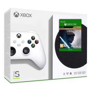 Microsoft Xbox Series S 512Gb + Star Wars Jedi: Fallen Order Deluxe Edition (російська версія) в Одесі