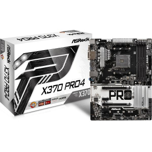 хорошая модель Материнская плата ASRock x370 pro4 Socket am4