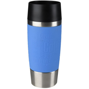 Термокухоль Tefal Travel Mug блакитний 0.36 л (K3086114) краща модель в Одесі