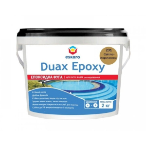 Двухкомпонентная эпоксидная затирка Eskaro Duax Epoxy светло-коричневый арт - 44013 ТОП в Одессе