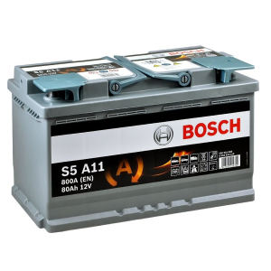 Автомобильный Акумулятор Bosch 6 СТ-80-R S5 Silver Plus 0092S (0 092 S5A 110) лучшая модель в Одессе