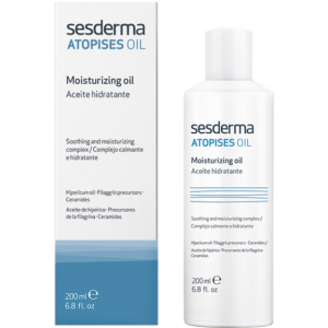 Олія зволожуюча Sesderma Oil Moisturizing Atopises для чутливої, схильної до акне шкіри 200 мл (8429979434555) краща модель в Одесі