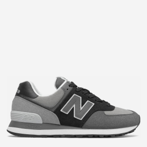 Кроссовки New Balance 574 ST WL574WU2 41.5 (10) 27 см Серые с черным (195481032432) ТОП в Одессе