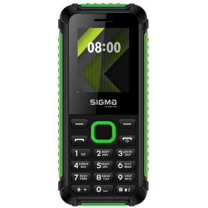 купити Мобільний телефон Sigma mobile X-style 18 Track Black-Green