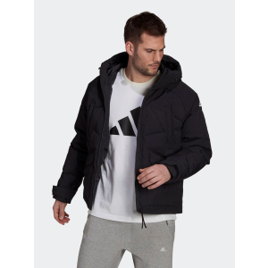 Пуховик Adidas Big Baffle Jkt GT6538 L Black (4064054233261) краща модель в Одесі