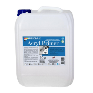 Акрилова ґрунтовка 10л FEIDAL Acryl-Primer ТОП в Одесі