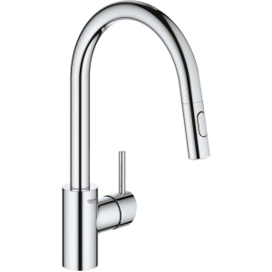 Змішувач кухонний з висувним виливом GROHE Concetto 31483002 ТОП в Одесі