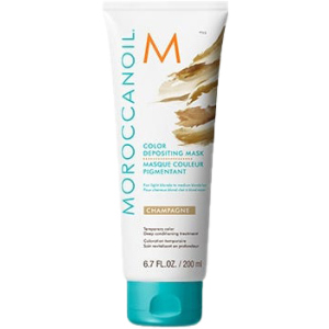 Маска з ефектом кольору MoroccanOil Color Depositing Mask колір Champagne 200 мл (7290113140592) краща модель в Одесі