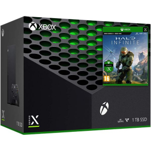 Microsoft Xbox Series X 1Tb + Halo Infinite (російська версія) краща модель в Одесі