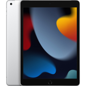 Планшет Apple iPad 10.2 2021 Wi-Fi + Cellular 64GB Silver (MK493RK/A) краща модель в Одесі