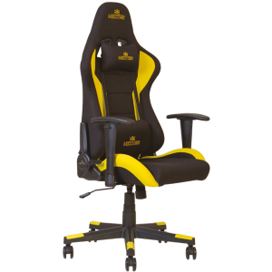 Кресло игровое Новый Стиль HEXTER ML R1D TILT PL70 FAB/01 BLACK/YELLOW FR