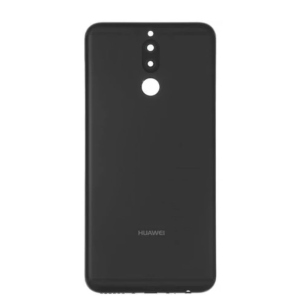 Задня кришка Huawei Mate 10 Lite (RNE-L01/RNE-L21), чорна, Graphite Black, з шлейфом сканера відбитка пальця Original PRC ТОП в Одесі