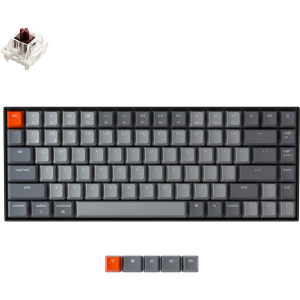 Бездротова клавіатура Keychron K2 Gateron Brown White LED USB/Bluetooth Black (ENG/RU) (K2C3_Keychron) рейтинг