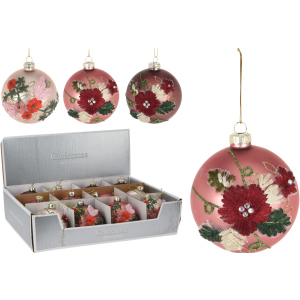 Набір ялинкових куль Christmas Decoration 8 см 12 шт (ABT620250) ТОП в Одесі