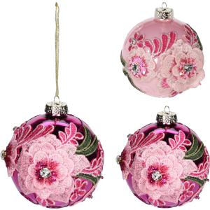 Набір ялинкових куль Christmas Decoration 10 см 6 шт (ACT504730) краща модель в Одесі