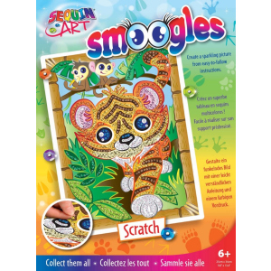 Набір для творчості Sequin Art Smoogles Тигр 25х34 см (SA1815) в Одесі