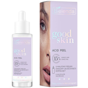 Кислотный пилинг Bielenda Good Skin Микро-эксфолиант 15% AHA + PHA + Ниацинамид 30 мл (5902169046873) ТОП в Одессе