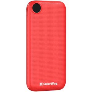 УМБ ColorWay 10000 mAh Slim LCD Red (CW-PB100LPH2RD-D) в Одессе