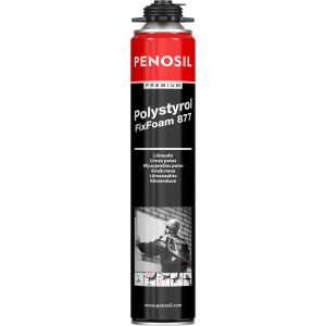 Пистолетная монтажная клей-пена Penosil Premium Polystyrol FixFoam 877 750 мл (A3781) в Одессе