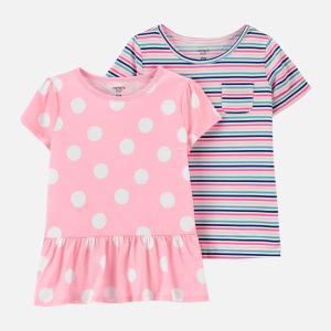 Футболка Carters 3L556410 122 см 2 шт 998 ASST Assorted-ST (194135078741) лучшая модель в Одессе