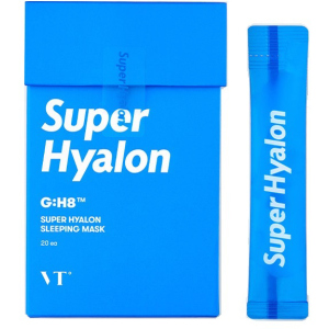 Набір нічних масок для обличчя VT Cosmetics Super Hyalon Sleeping Mask Інтенсивно зволожуючих 4 мл х 20 шт (8809559629364) краща модель в Одесі