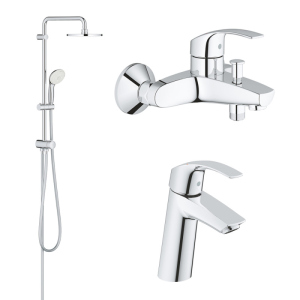 Набір змішувачів Grohe Eurosmart 123389M