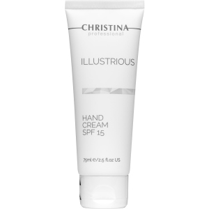 Защитный крем для рук Christina Illustrious Hand Cream SPF 15 75 мл (7290100365137) лучшая модель в Одессе