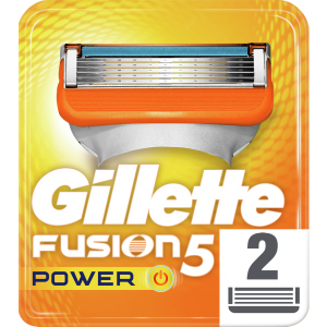 Сменные картриджи для бритья (лезвия) мужские Gillette Fusion5 Power 2 шт (7702018867172) лучшая модель в Одессе