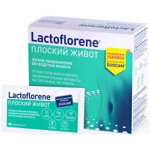 Біологічно активна добавка Lactoflorene Плоский живіт 20 пакетиків (8004995458770) ТОП в Одесі