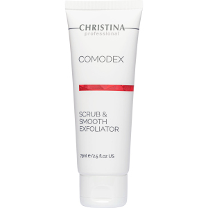 Выравнивающий скраб-эксфолиатор Christina Comodex Scrub & Smooth Exfoliator 75 мл (7290100366264) лучшая модель в Одессе