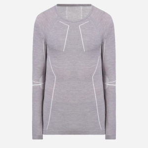 хорошая модель Лонгслив Falke ESS Wool-Tech 33411-3757 XL Grey-Heather (4043874178242)