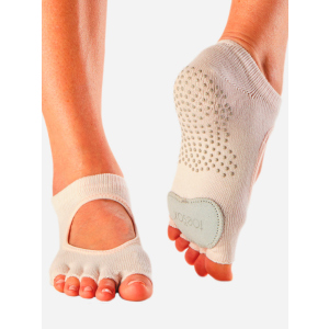 Шкарпетки ToeSox Dance Half Toe Plie M (39-42.5) Світло-бежевий (841090122506)