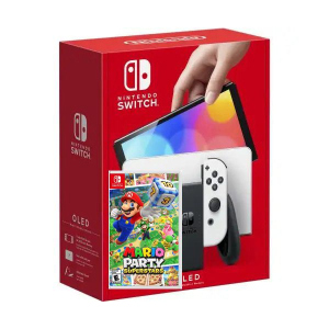 Nintendo Switch (OLED model) White + Гра Mario Party Superstars (російська версія) рейтинг