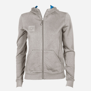 Спортивна кофта Arena W ESSENTIAL HOODED F/Z JACKET 001041-520 XS Сіра Меланж (3468335988986) ТОП в Одесі