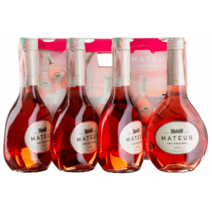 Вино Mateus Rose Multi-Pack рожеве напівсухе 0.25 л 4 шт 11% (5601012011425) краща модель в Одесі