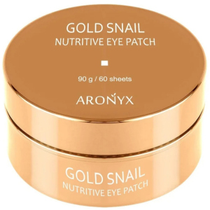 Гидрогелевые патчи для глаз Medi Flower Aronyx Gold Snail Nutritive Eye Patch с муцином улитки и золотом 60 шт (8809460461015) в Одессе