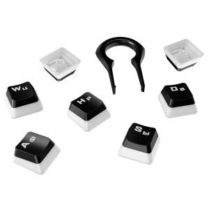 Набір ковпачків для механічних клавіатур HyperX Pudding Keycaps (HKCPXA-BK-RU/G) краща модель в Одесі